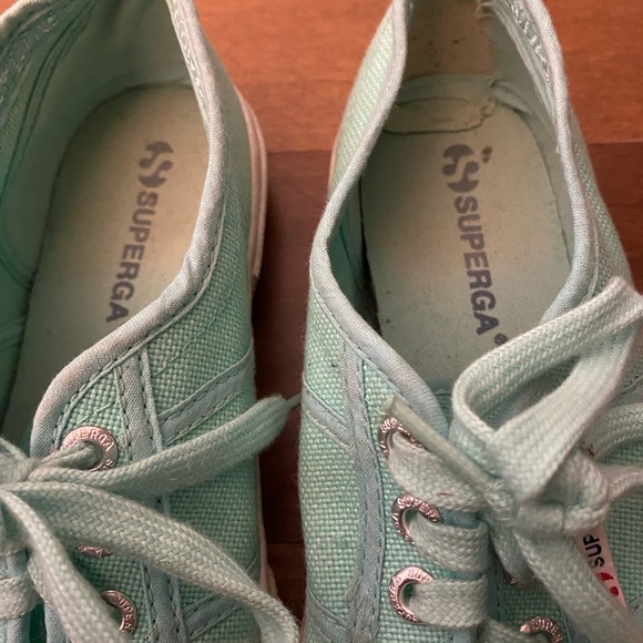 Superga sea foam green, size 6.5 - Picture 6 of 6